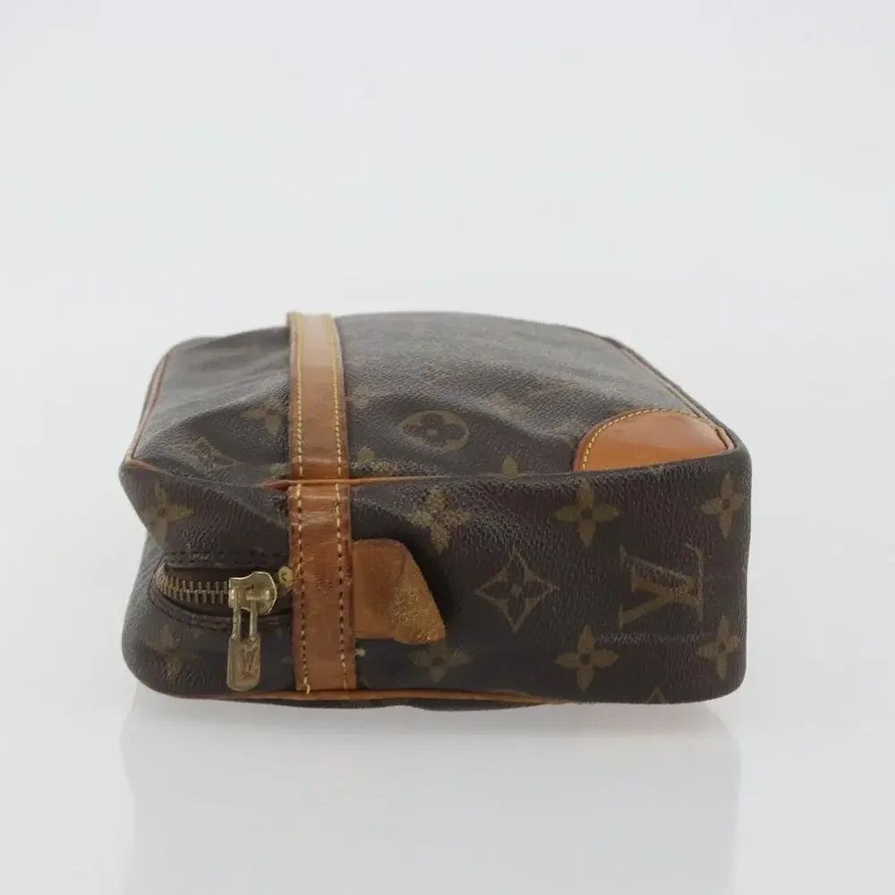 Louis Vuitton Monogram Compiegne 28 Clutch Bag Brown